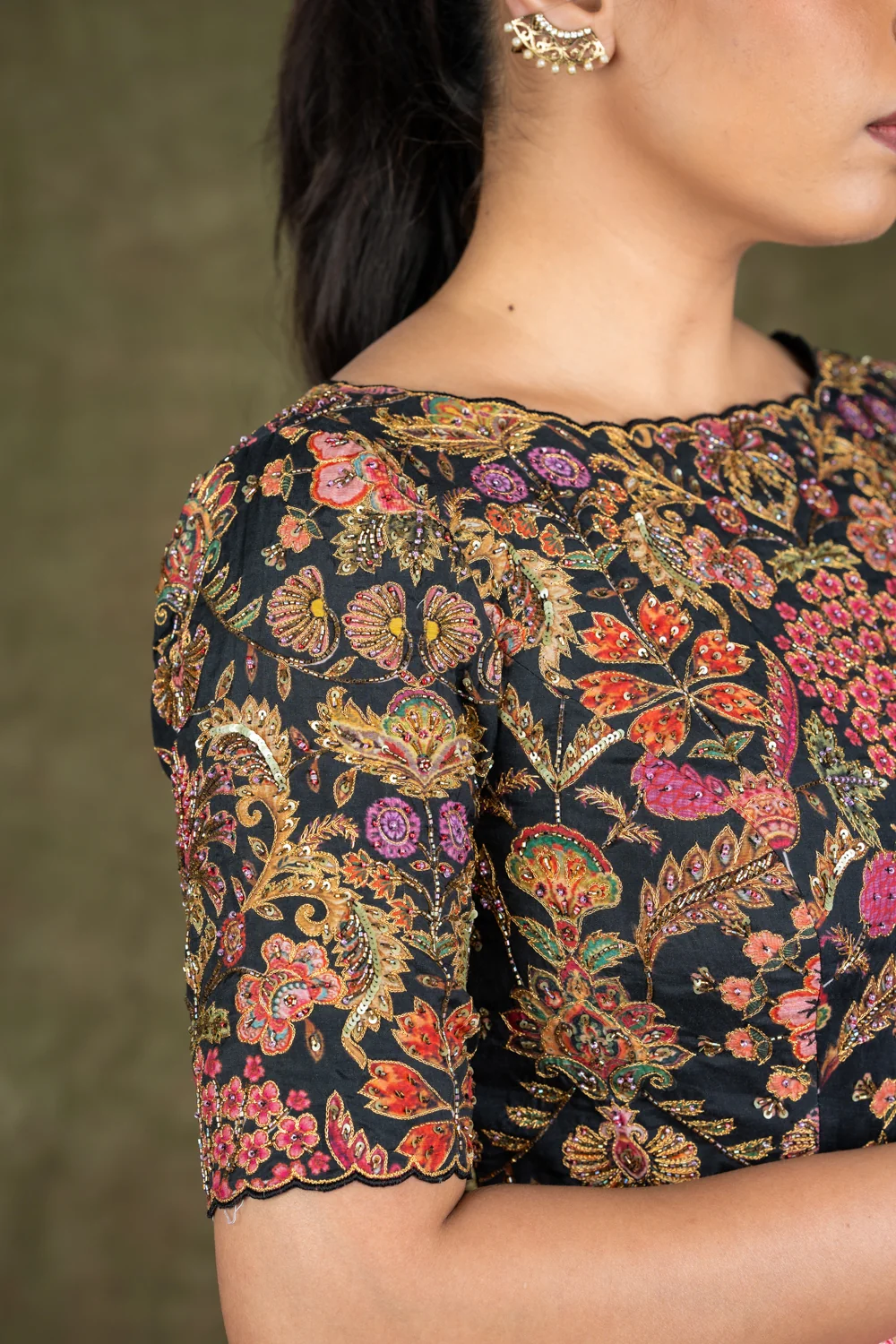 Designer Embroidered Blouse