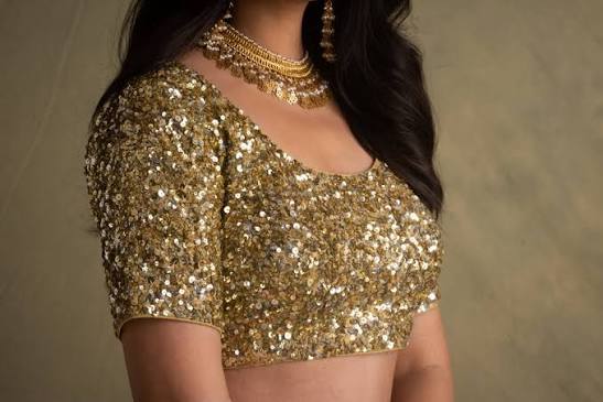 Sequin Party Wear Blouse