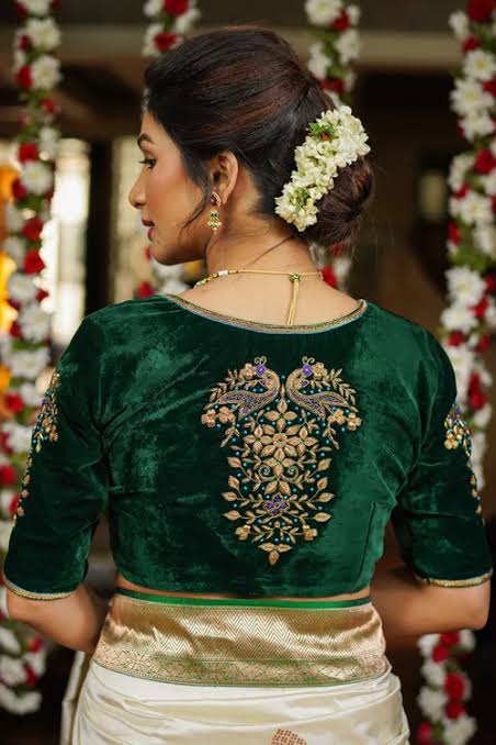 Velvet Blouse